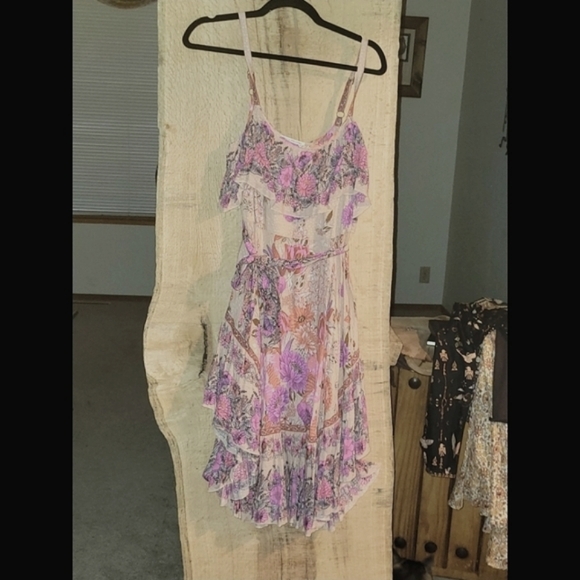 ❌️SOLD❌️Spell Siren Song Strappy Midi Dress Size S - Picture 6 of 6